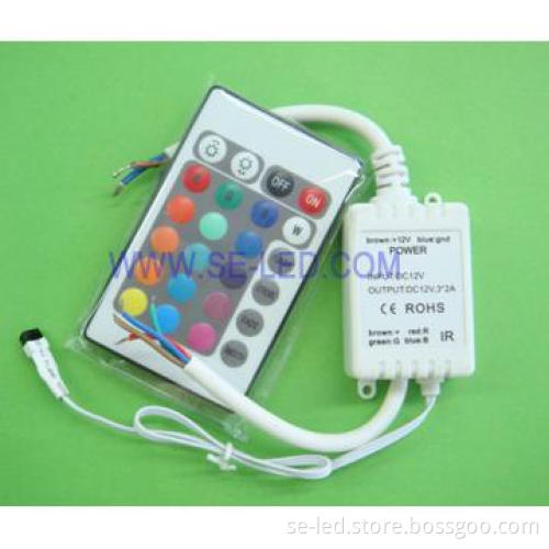 Exquisite LED RGB Controller with Remote Control(IR Controller)